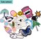 36pcs Random Assorted Styles Embroidered Iron on Patches DIY Sew Applique Repair Patch Sew on Patches for Backpacks Pants Clothes Jeans Jackets Hat